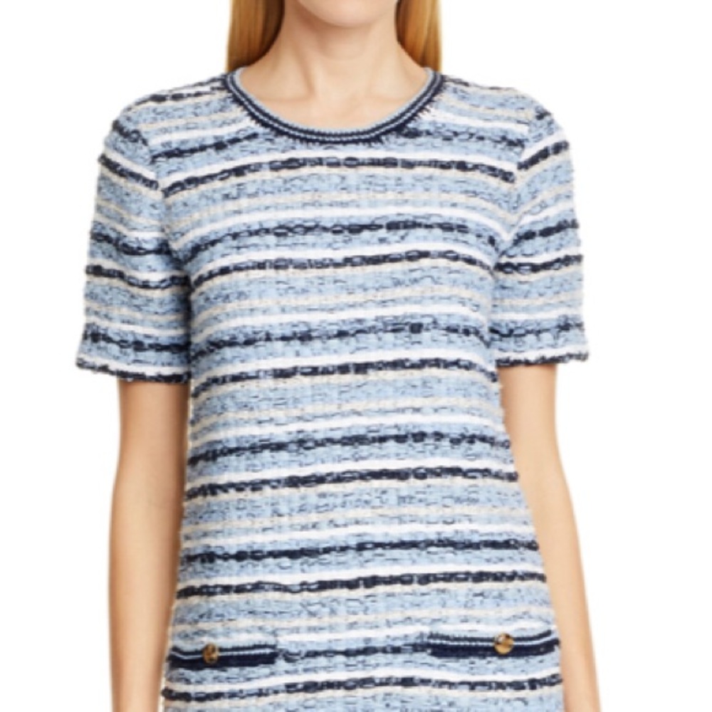 Tory burch NWT Tweed Shift Dress XS - Picture 2 of 3